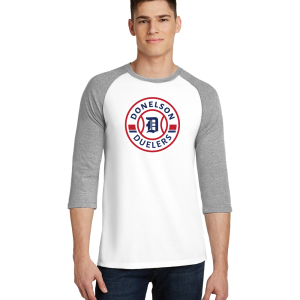 Donelson Duelers Mens Raglan Tee