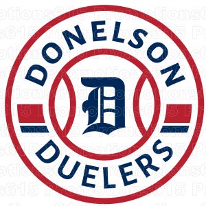 Donelson Duelers Logo Car Magnet