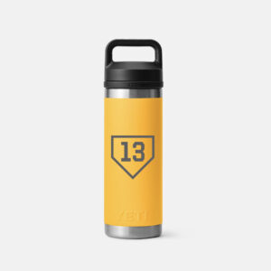 Home Plate Number - Yeti 18 oz. Insulated Bottle