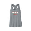 Baseball Hearts - Adult Racerback Tank