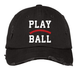 Play Ball - Distressed Cap