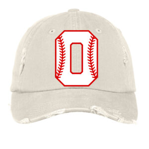Baseball Number - Distressed Cap